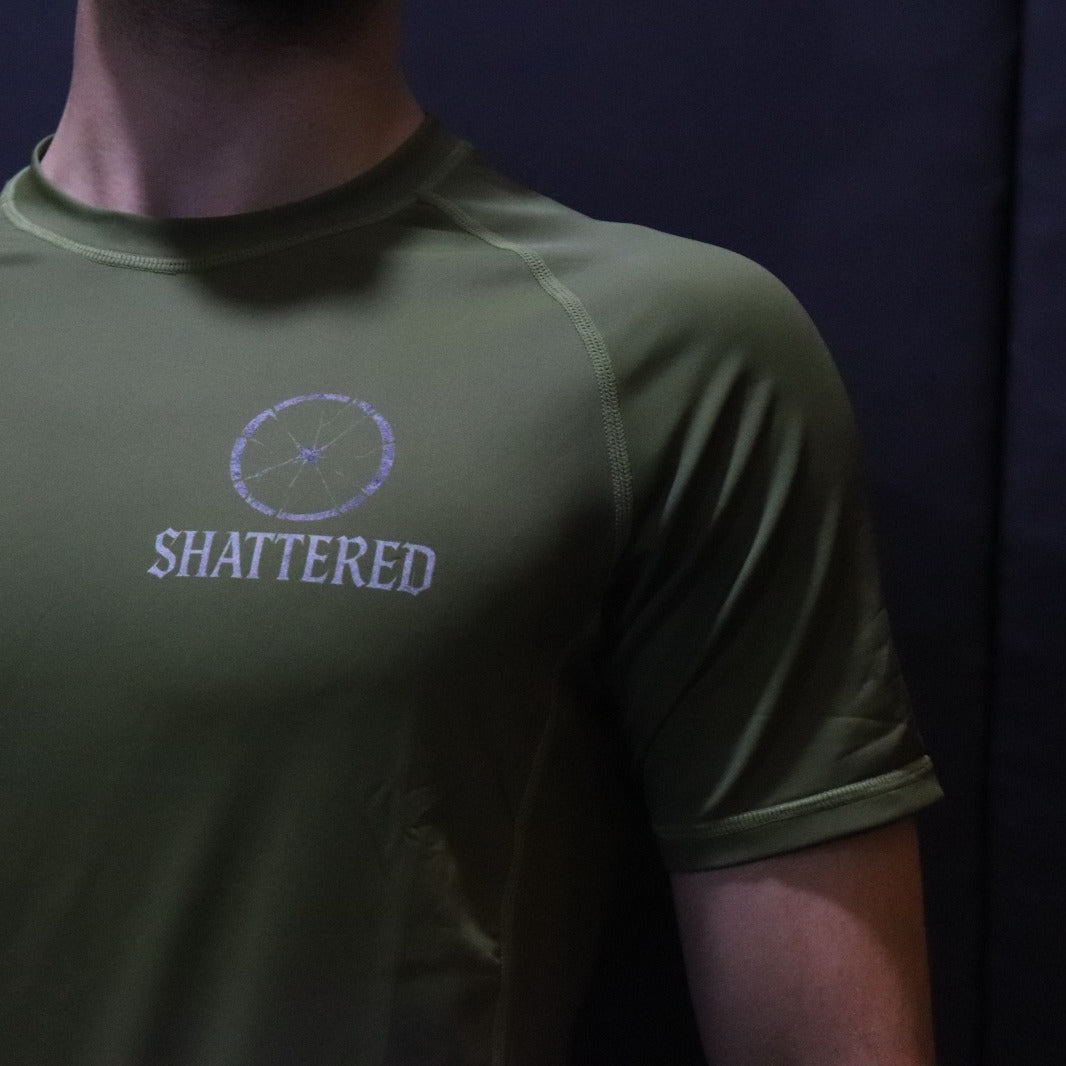 Roots 1.0 Olive Green Rash Guard Set