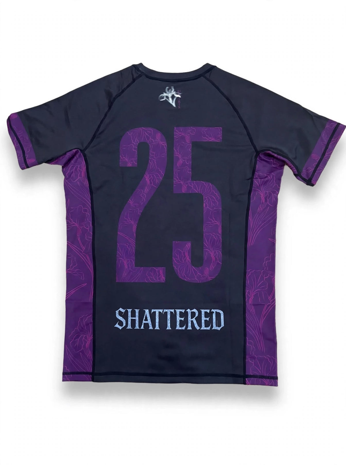 Iris // 25 - Purple Short Sleeve Rash Guard