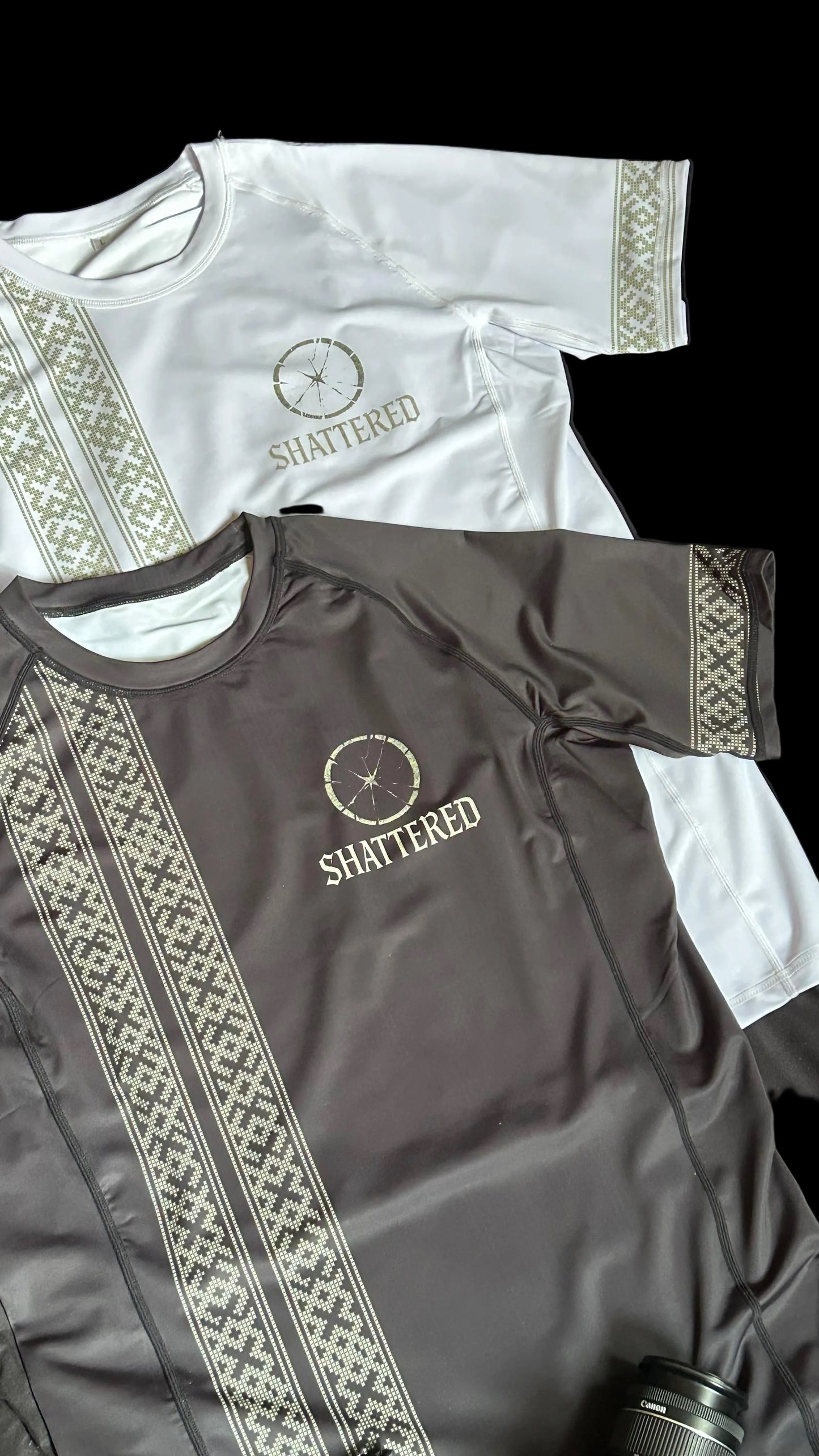 Jabal 1.0–Black Short Sleeve Rash Guard