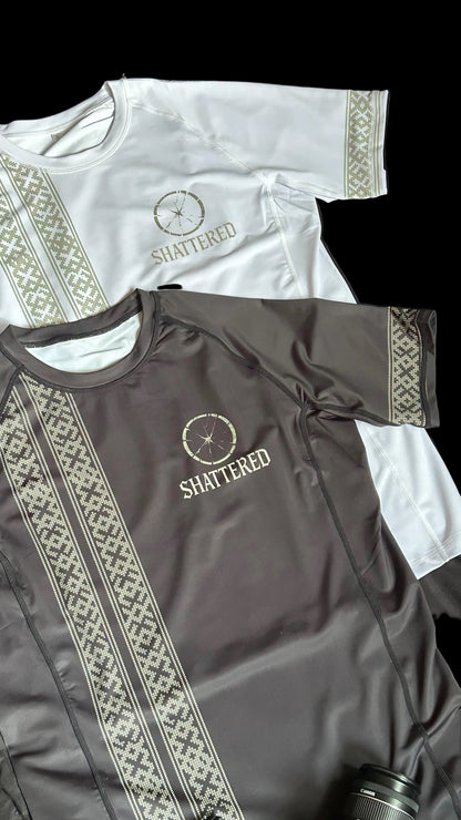 Jabal 1.0–Black Short Sleeve Rash Guard