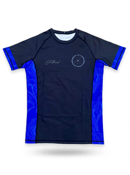 Iris // 25 - Blue Short Sleeve Rash Guard